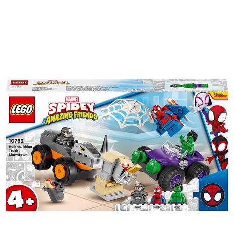 LEGO Marvel 10782 Spidey e i Suoi Fantastici Amici Resa dei Conti tra Hulk  e Rhino, Monster Truck, Macchine Giocattolo - LEGO - Marvel - TV & Movies -  Giocattoli