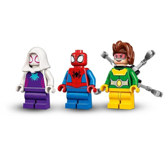 LEGO Marvel 10783 Spidey e i Suoi Fantastici Amici Spider-Man al Laboratorio di Doctor Octopus, Macchine Giocattolo - 5