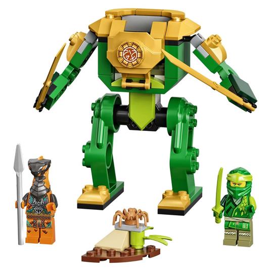 LEGO NINJAGO 71757 Mech Ninja di Lloyd, Set per Bambini dai 4 Anni in su, con Giocattolo Snodabile e Guerriero Serpente - 7