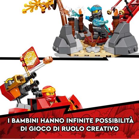 LEGO NINJAGO 71767 Tempio Dojo dei Ninja, Banner da Collezione, Minifigure di Lloyd, Kai e Guerrieri Serpente - 4