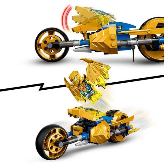 LEGO Ninjago 71768 Moto Drago d'Oro di Jay, Set Serie TV Crystallized,  Veicolo Giocattolo, Giochi per Bambini dai 7 Anni - LEGO - Ninjago -  Generici - Giocattoli