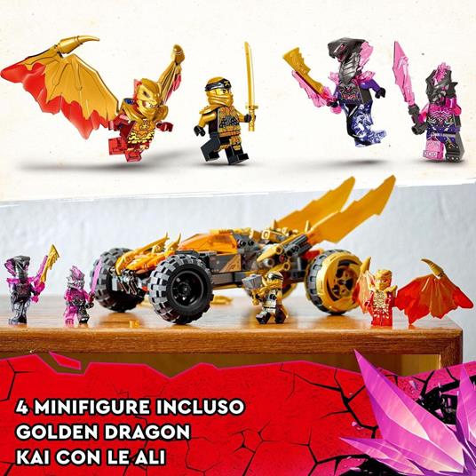 LEGO Ninjago 71769 Fuoristrada Drago di Cole, Set Serie TV Crystallized, Macchina Giocattolo, Giochi per Bambini da 8 Anni - 5