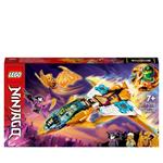 LEGO Ninjago 71770 Il Jet Dragone d'Oro di Zane, Set Serie TV Crystallized, Aereo Giocattolo, Giochi per Bambini dai 7 Anni