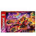 LEGO Ninjago 71773 Raider-Drago dOro di Kai, Set Serie TV Crystallized, Macchina Giocattolo, Giochi per Bambini da 8 Anni