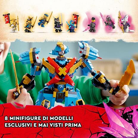 LEGO Ninjago 71775 MECH Samurai X di Nya Serie TV Crystallized con Action Figure e 9 Minifigure Giochi per Bambini 10+ Anni - 5