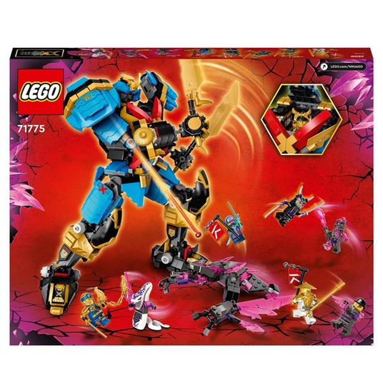 LEGO Ninjago 71775 MECH Samurai X di Nya Serie TV Crystallized con Action  Figure e 9 Minifigure Giochi per Bambini 10+ Anni - LEGO - Ninjago -  Edifici e architettura - Giocattoli