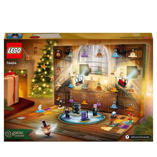 LEGO Harry Potter 76404 Calendario dell'Avvento 2022 con Gioco da Tavolo, 7 Minifigure e Accessori, Idea Regalo di Natale - 8
