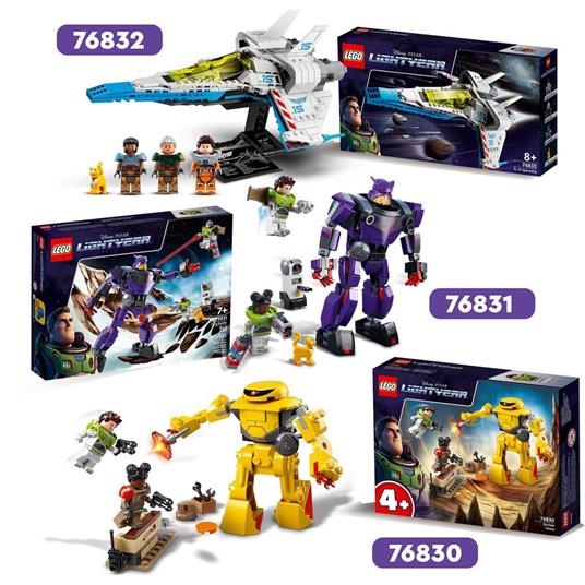 LEGO Lightyear Disney e Pixar 76831 Battaglia di Zurg Minifigure di Buzz e un Action Figure Mech - 8