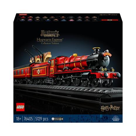 LEGO Harry Potter 76405 Hogwarts Express - Edizione del Collezionista, Modellino da Costruire Replica Treno a Vapore dei Film