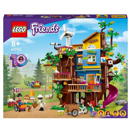 LEGO Friends 41703 Casa sull'Albero dell'Amicizia con Mini Bamboline di Mia e River, Giochi per Bambini dai 8 Anni in su - 2