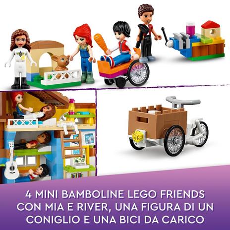 LEGO 41703 Friends Casa sull'Albero dell'Amicizia con Mini