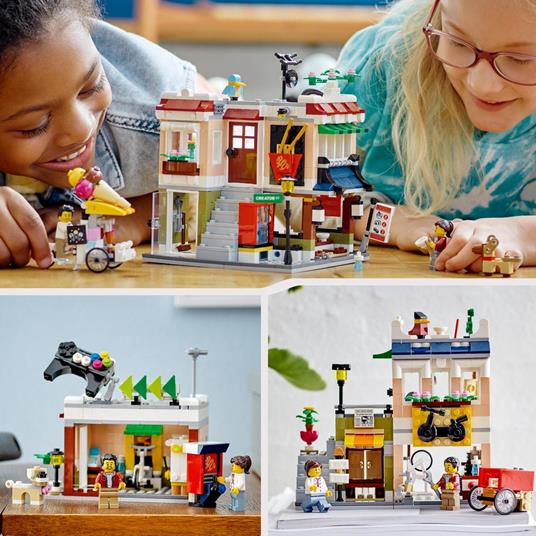 LEGO City - Villetta familiare e auto elettrica (60398) a € 52,99