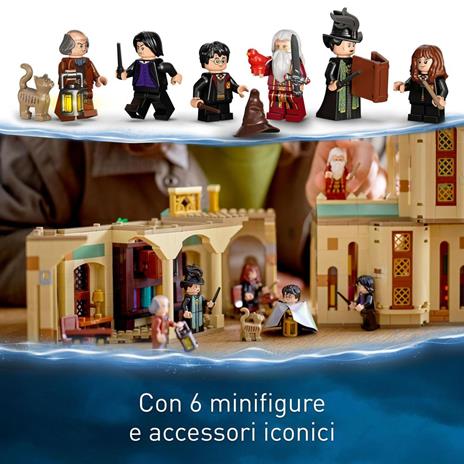 LEGO Harry Potter 76402 Hogwarts: Ufficio di Silente, Castello Giocattolo con Cappello Parlante e Spada di Grifondoro - 5