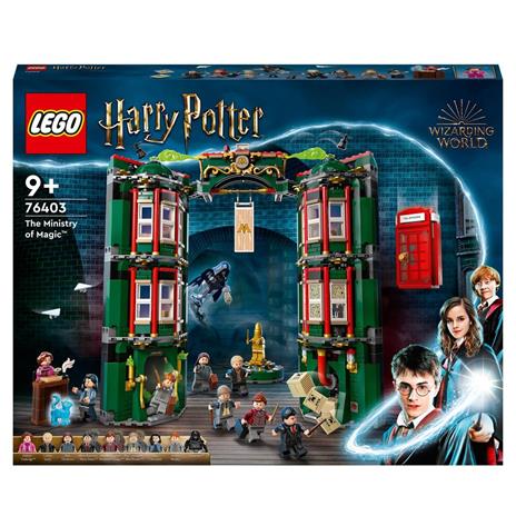 LEGO Harry Potter 76403 Ministero della Magia, Modellino da Costruire, 12  Minifigure 3 con Funzione di Trasformazione - LEGO - Harry Potter - TV &  Movies - Giocattoli