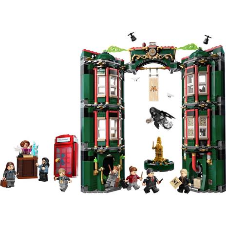 LEGO Harry Potter 76403 Ministero della Magia, Modellino da Costruire, 12 Minifigure 3 con Funzione di Trasformazione - 7