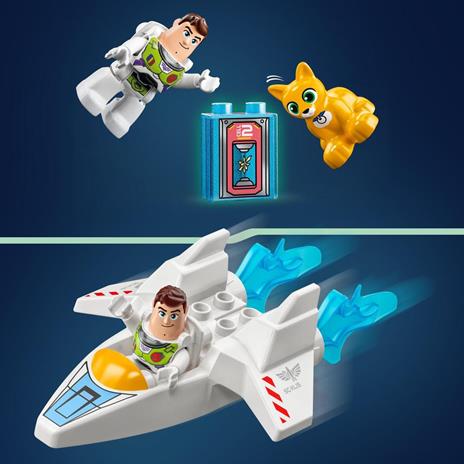 LEGO DUPLO Disney e Pixar 10962 La Missione Planetaria di Buzz Lightyear, Giochi per Bambini, Astronave e Robot Giocattolo - 7
