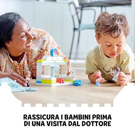 LEGO DUPLO 10968 Visita dal Dottore, Giochi Educativi per l'Apprendimento dei Bambini di 2+ Anni, Giocattoli Creativi - 6