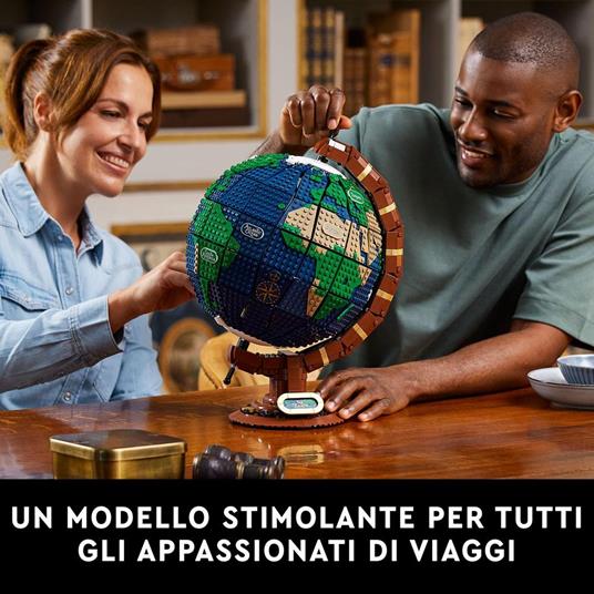 Lego 21332 Ideas Mappamondo Globe di seconda mano per 225 EUR su Ponticella  su WALLAPOP