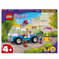 LEGO Friends 41715 Il Furgone dei Gelati, Set con Gelato e Cane Giocattolo, con Mini Bamboline, Giochi per Bambini dai 4 Anni