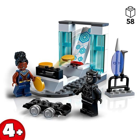 LEGO Marvel 76212 Il Laboratorio di Shuri, con Black Panther Supereroe,  Giochi per Bambini e Bambine dai 4 Anni, Idee Regalo - LEGO - Super Heroes  - TV & Movies - Giocattoli