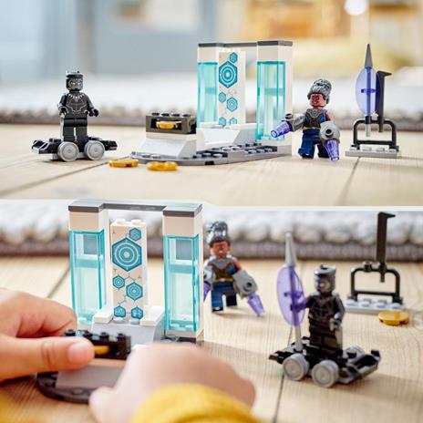 LEGO Marvel 76212 Il Laboratorio di Shuri, con Black Panther Supereroe, Giochi per Bambini e Bambine dai 4 Anni, Idee Regalo - 6