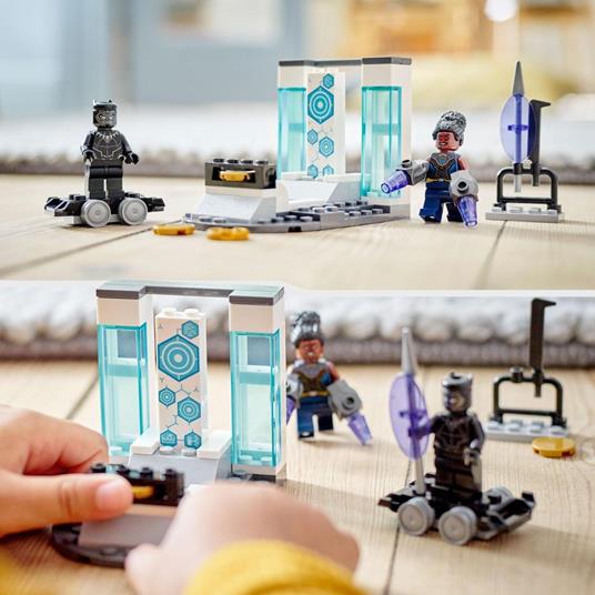 LEGO Marvel 76212 Il Laboratorio di Shuri, con Black Panther Supereroe, Giochi per Bambini e Bambine dai 4 Anni, Idee Regalo - 6