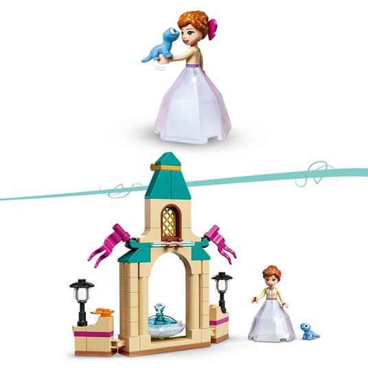 LEGO Disney 43198 Il Cortile del Castello di Anna, Giocattolo con  Principessa Frozen 2, Collezione Abito Diamante - LEGO - Disney Princess - Edifici  e architettura - Giocattoli