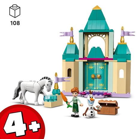 LEGO Principessa Disney 43204 Divertimento al Castello di Anna e Olaf, con Personaggi Frozen, Giochi per Bambini dai 4 Anni - 3