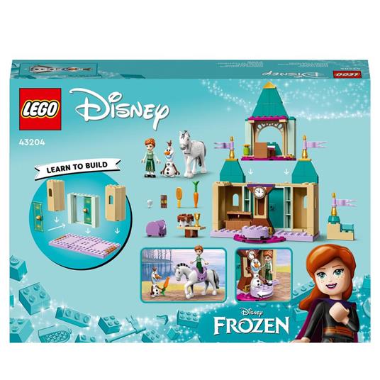 LEGO Principessa Disney 43204 Divertimento al Castello di Anna e Olaf, con Personaggi Frozen, Giochi per Bambini dai 4 Anni - 8