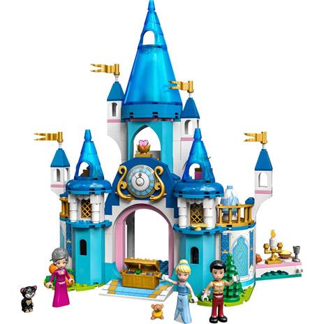 LEGO Principessa Disney 43206 Il Castello di Cenerentola e del Principe Azzurro, Idea Regalo, Giocattolo per Bambini 5+ Anni - 7