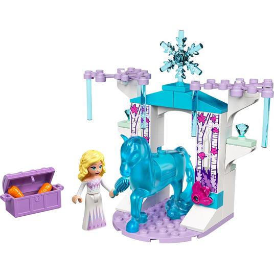 LEGO Disney 43209 Elsa e La Stalla Di Ghiaccio Di Nokk, Idea Regalo, Bambini di 4+ Anni, Mini Bambolina e Cavallo Giocattolo - 7