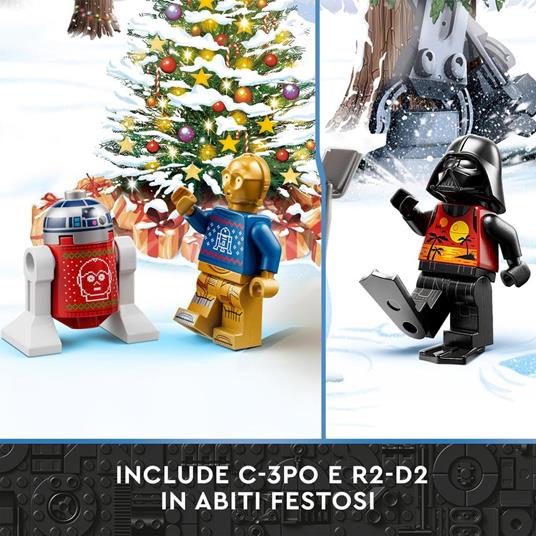 LEGO Star Wars 75340 Calendario dell'Avvento 2022, 24 Mini Costruzioni per Bambini con R2-D2, Darth Vader e Droide Gonk - 5