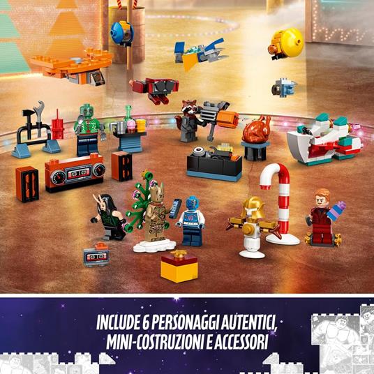 LEGO Marvel 76231 Calendario dell'Avvento Guardiani della Galassia 2022,  Groot e Minifigure di Supereroi, Giochi per Bambini - LEGO - Super Heroes -  TV & Movies - Giocattoli | IBS
