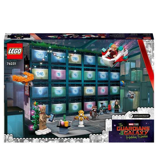 LEGO Marvel 76231 Calendario dell’Avvento Guardiani della Galassia 2022, Groot e Minifigure di Supereroi, Giochi per Bambini - 8