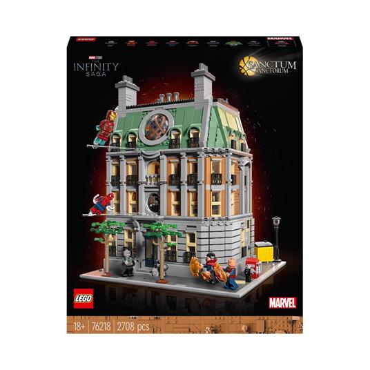 LEGO Marvel 76218 Sanctum Sanctorum, Modellino da Costruire Modulare a 3  piani, Minifigure di Doctor Strange e Iron Man - LEGO - Marvel - Edifici e  architettura - Giocattoli | IBS