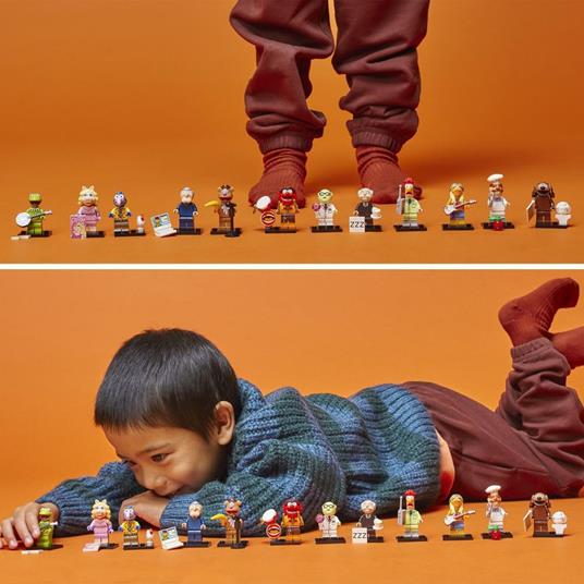 LEGO Minifigures 71033 I Muppet, Serie 22 Edizione Limitata, Set Bustine Regalo, 1 di 12 da Collezione per Bambini da 5+ Anni - 2
