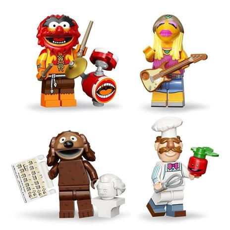LEGO Minifigures 71033 I Muppet, Serie 22 Edizione Limitata, Set Bustine Regalo, 1 di 12 da Collezione per Bambini da 5+ Anni - 5