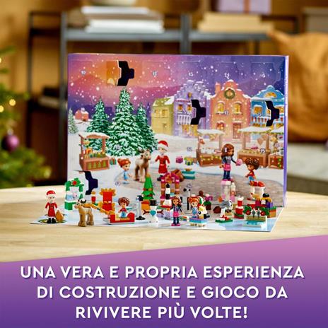 LEGO Friends 41706 Calendario dell'Avvento, Set 2022, 24 Giochi Creativi  Natalizi con Babbo Natale, Pupazzo di Neve e Renne - LEGO - LEGO Friends -  TV & Movies - Giocattoli | IBS