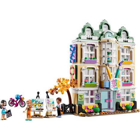 LEGO Friends 41711 La Scuola d’Arte di Emma, Casa delle Bambole, Mini Bamboline, Idea Regalo per Bambine e Bambini da 8 Anni - 7