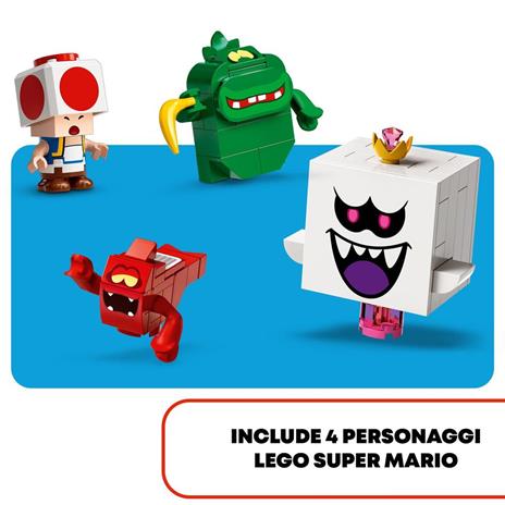 LEGO Super Mario 71401 Caccia ai Fantasmi di Luigis Mansion - Pack di Espansione, Set di Costruzioni con Toad e Re Boo - 6