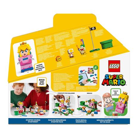 LEGO Super Mario 71403 Starter Pack Avventure di Peach, Giocattoli con Personaggio Interattivo della Principessa - 9