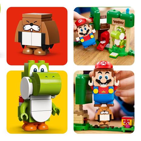 LEGO Super Mario 71406 Pack Espansione Casa dei Regali di Yoshi con 2 Figure, Giocattoli da Combinare con gli Starter Pack - 6