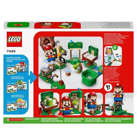 LEGO Super Mario 71406 Pack Espansione Casa dei Regali di Yoshi con 2 Figure, Giocattoli da Combinare con gli Starter Pack - 8