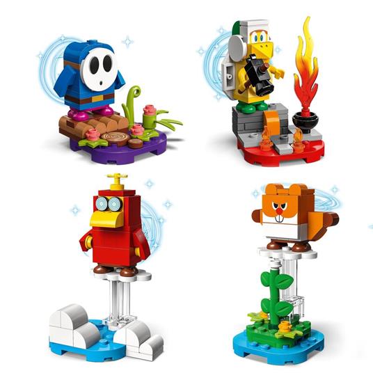 LEGO Super Mario Pack Personaggi - Serie 5, Set Misterioso di Personaggi da  Collezione con Supporto, 1 Modellino Casuale