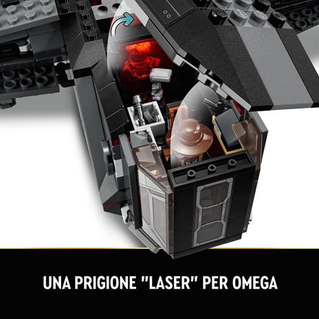 LEGO Star Wars 75323 The Justifier, Astronave Giocattolo da Costruire con 4 Minifigure e Droide Todo 360, Set The Bad Batch - 5