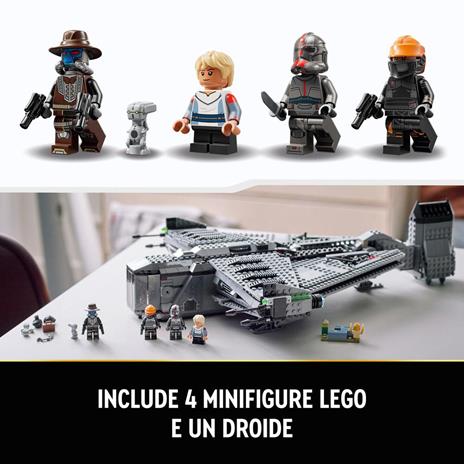 LEGO Star Wars 75323 The Justifier, Astronave Giocattolo da Costruire con 4 Minifigure e Droide Todo 360, Set The Bad Batch - 6