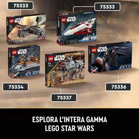 LEGO Star Wars 75323 The Justifier, Astronave Giocattolo da Costruire con 4 Minifigure e Droide Todo 360, Set The Bad Batch - 7