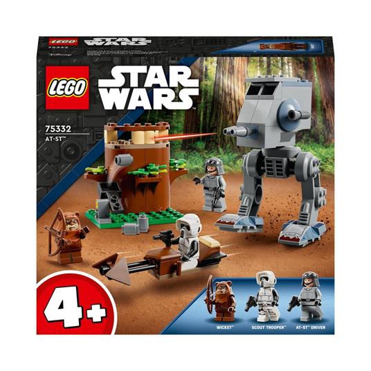LEGO Star Wars 75332 AT-ST, Modellino da Costruire per Bambini in Età  Prescolare dai 4 Anni con 3 Minifigure e Starter Brick - LEGO - Star Wars -  Astronavi - Giocattoli | IBS