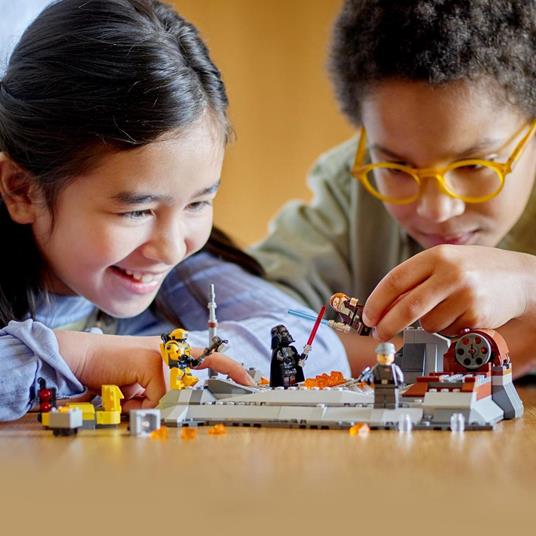 LEGO Star Wars 75334 Obi-Wan Kenobi vs. Darth Vader, Modellino da Costruire, Minifigure di Tala Durith con Pistola Giocattolo - 2