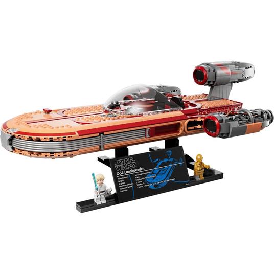 LEGO Star Wars 75341 LandSpeeder di Luke Skywalker, Ultimate Collector Series, Modellino da Costruire con Minifigure C-3PO - 8